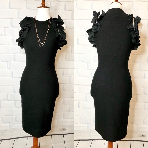 3.1 P H I L L I P L I M : Zipper Ruffle Mini Dress - Picture 7 of 8